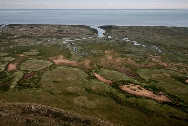 Zeekleilandschap Terschelling